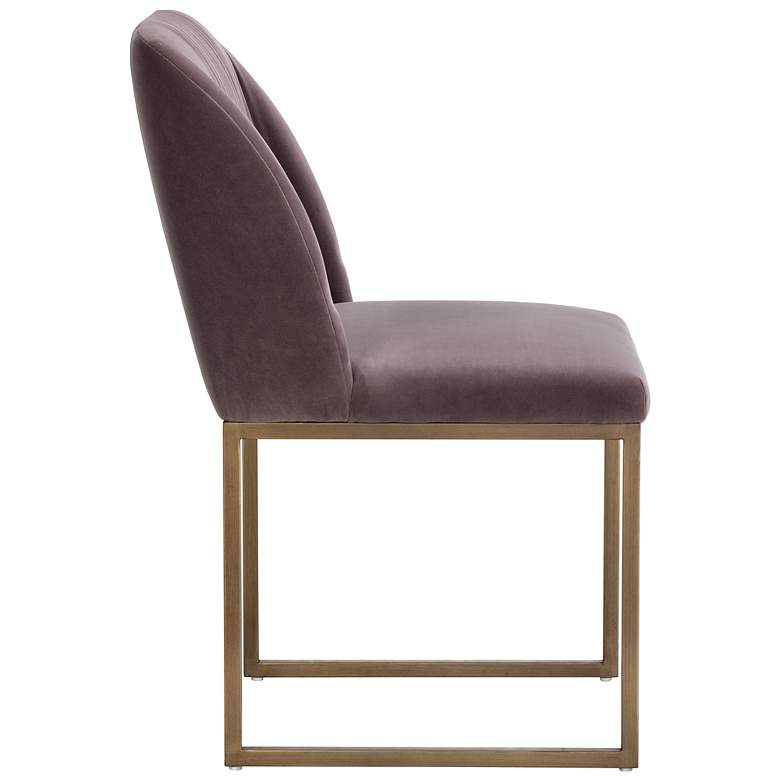 Image 3 Sunpan Nevin Dining Chair Blush Purple Set of 2 more views
