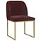Sunpan Nevin Dining Chair Merlot Set of 2