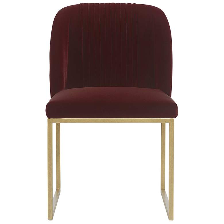Image 3 Sunpan Nevin Dining Chair Merlot Set of 2 more views