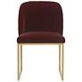 3_Sunpan Nevin Dining Chair Merlot Set of 2 more views