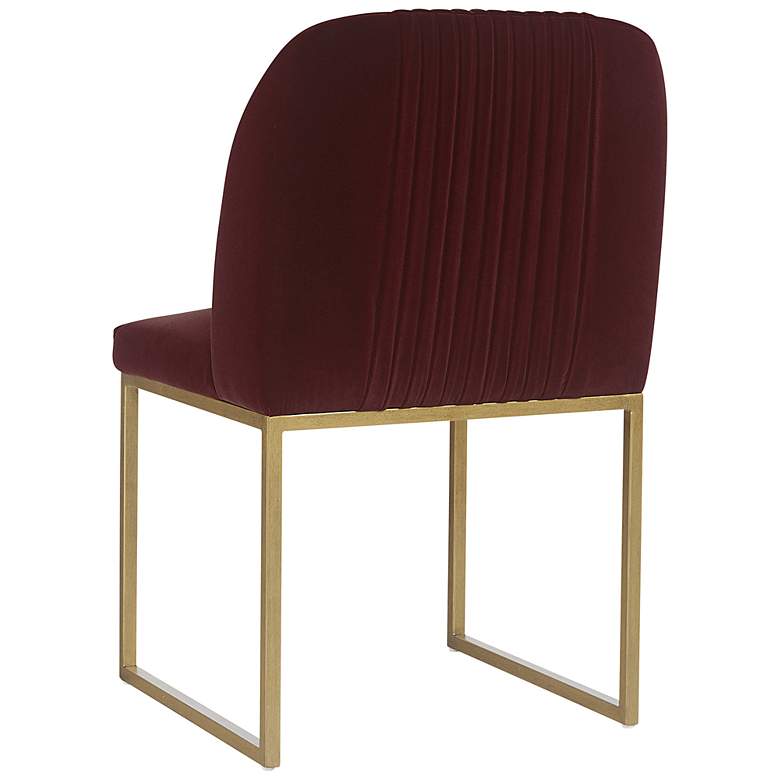 Image 5 Sunpan Nevin Dining Chair Merlot Set of 2 more views