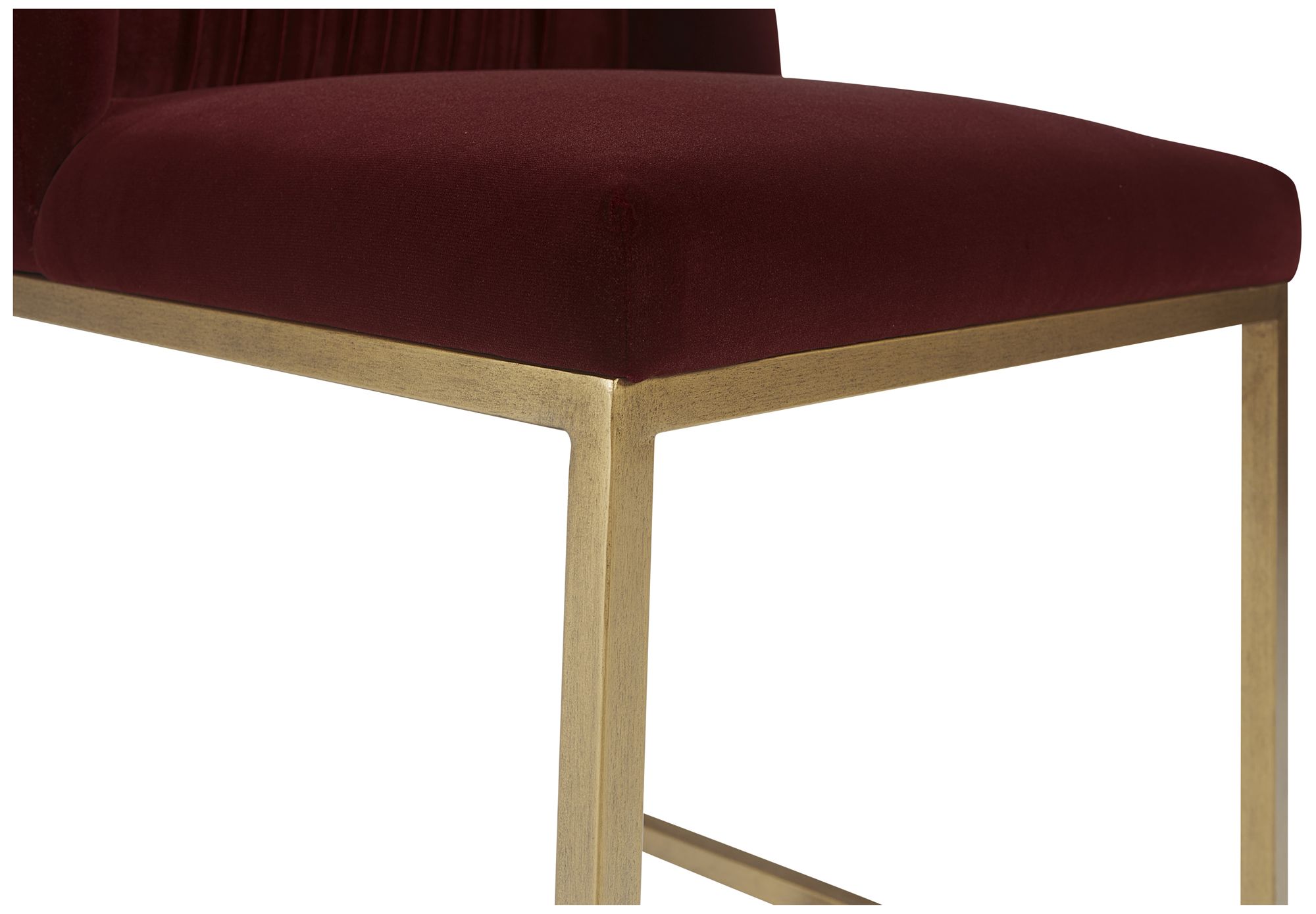 Sunpan Nevin Dining Chair Merlot Set of 2