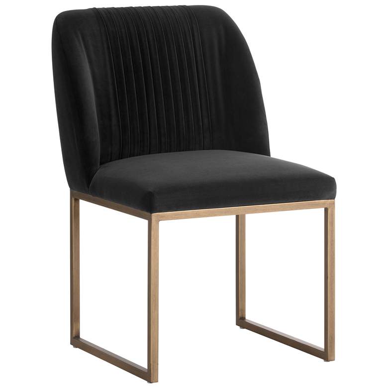 Image 2 Sunpan Nevin Dining Chair Shadow Gray Set of 2
