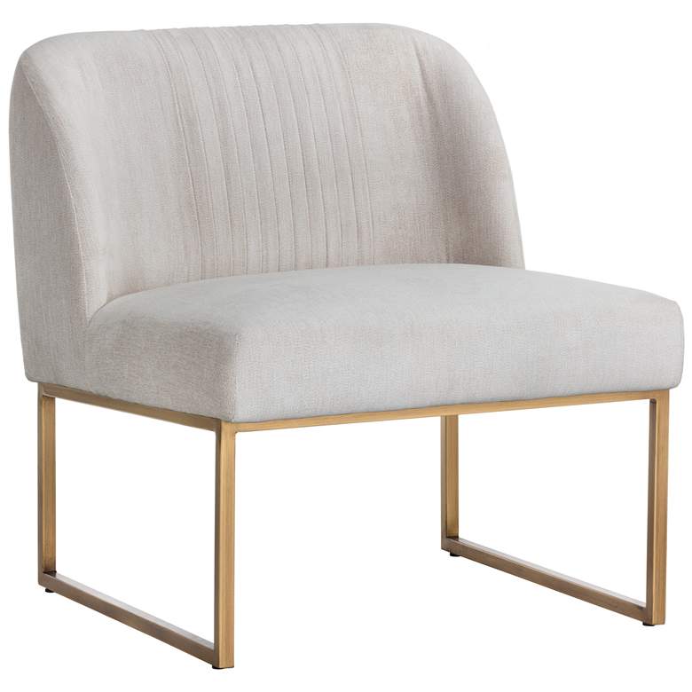 Image 2 Sunpan Nevin Lounge Chair Polo Club Muslin