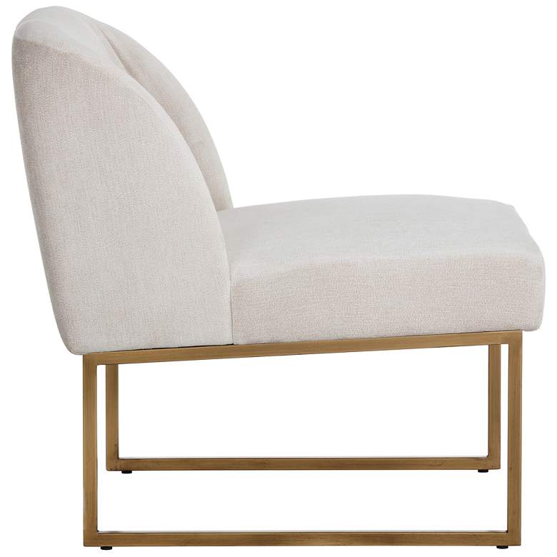Image 4 Sunpan Nevin Lounge Chair Polo Club Muslin more views
