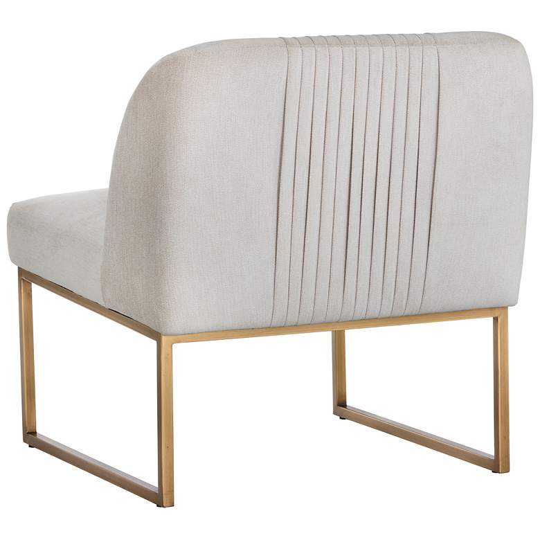 Image 5 Sunpan Nevin Lounge Chair Polo Club Muslin more views