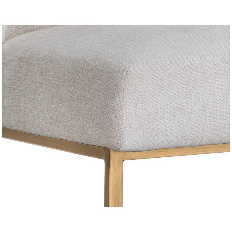 Image 6 Sunpan Nevin Lounge Chair Polo Club Muslin more views