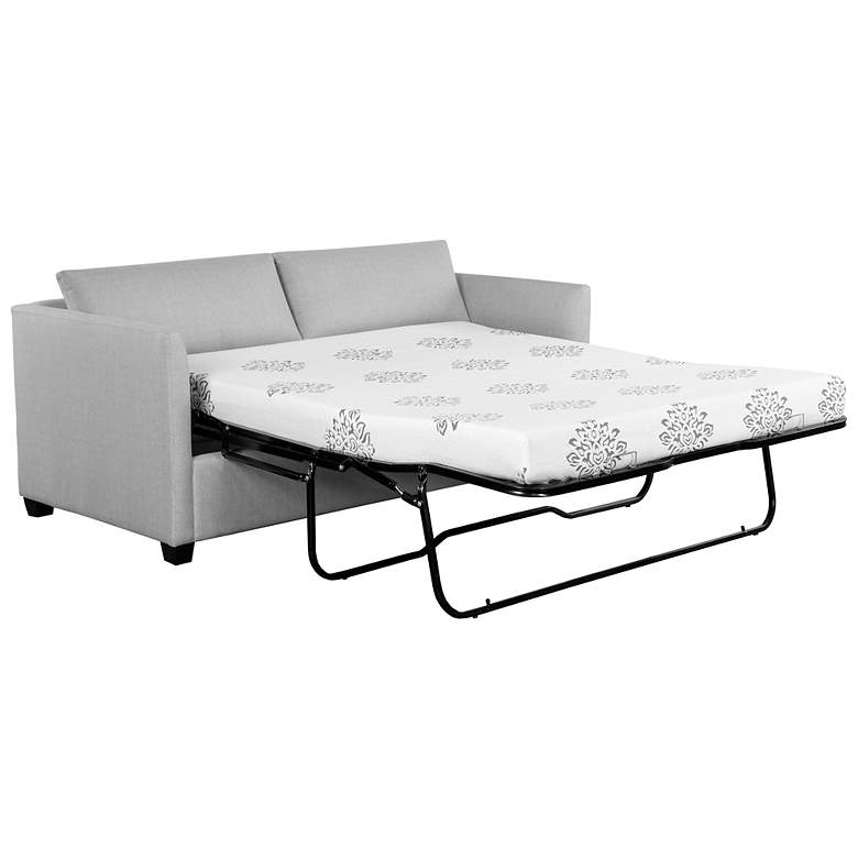 Image 3 Sunpan Nico Sofa Bed Broderick Charcoal more views