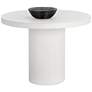 1_Sunpan Nicolette Dining Table White 40"