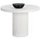 Sunpan Nicolette Dining Table White 40"