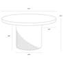4_Sunpan Nicolette Dining Table White 55" more views
