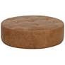 2_Sunpan Nilda Ottoman Camel Leather more views