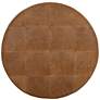 3_Sunpan Nilda Ottoman Camel Leather more views