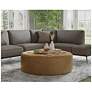 4_Sunpan Nilda Ottoman Camel Leather more views