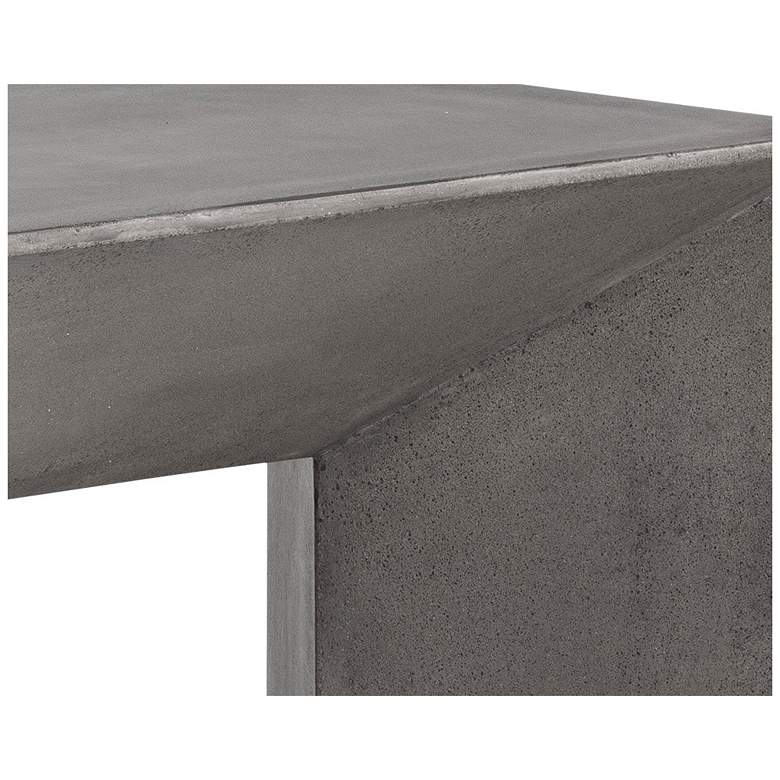 Image 4 Sunpan Nomad Bench Gray more views