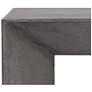 6_Sunpan Nomad Bench Gray more views