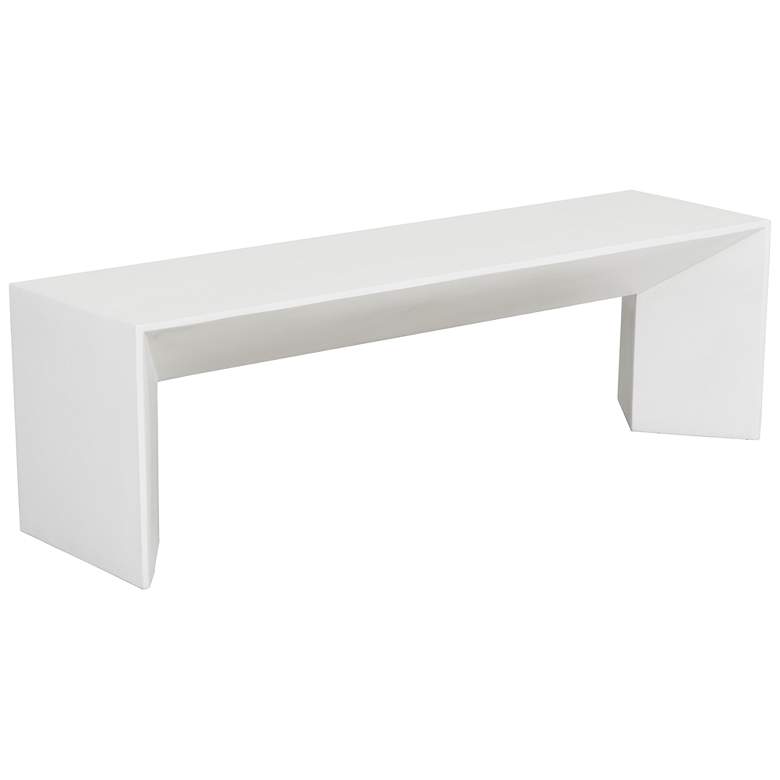 Image 1 Sunpan Nomad Bench White