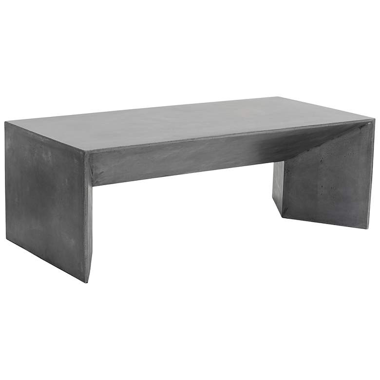 Image 2 Sunpan Nomad Coffee Table Gray more views