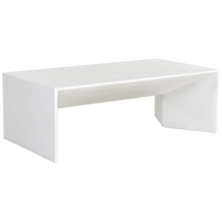Image 2 Sunpan Nomad Coffee Table White more views