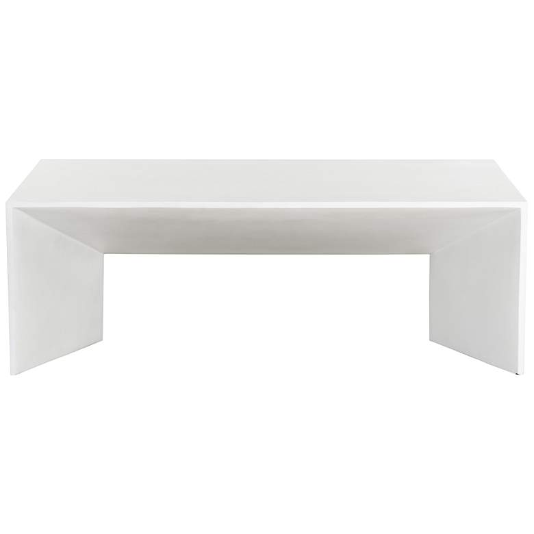 Image 3 Sunpan Nomad Coffee Table White more views