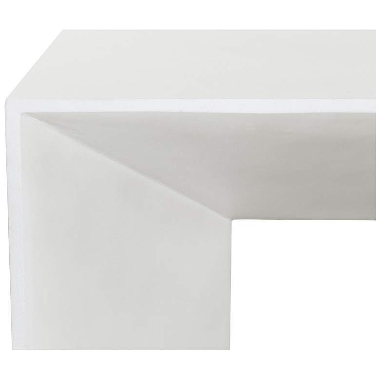 Image 4 Sunpan Nomad Coffee Table White more views