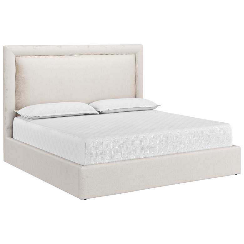 Image 1 Sunpan Nylah Bed King Bergen Taupe