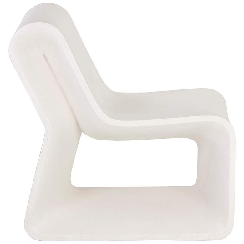 Image 3 Sunpan Odyssey Lounge Chair White more views