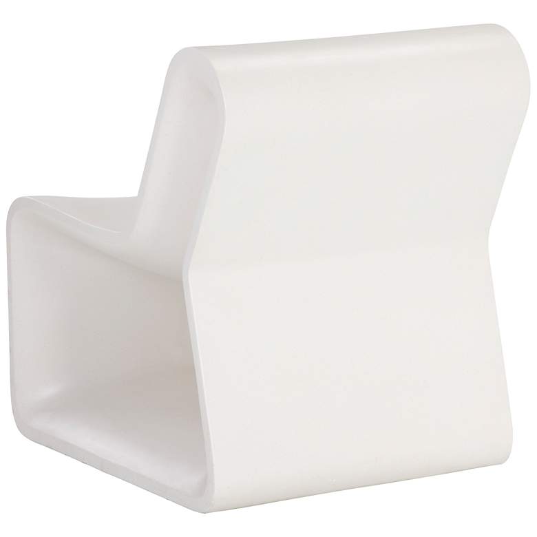 Image 4 Sunpan Odyssey Lounge Chair White more views