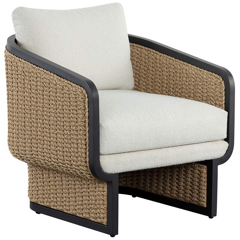 Image 1 Sunpan Olbia Lounge Chair Louis Cream