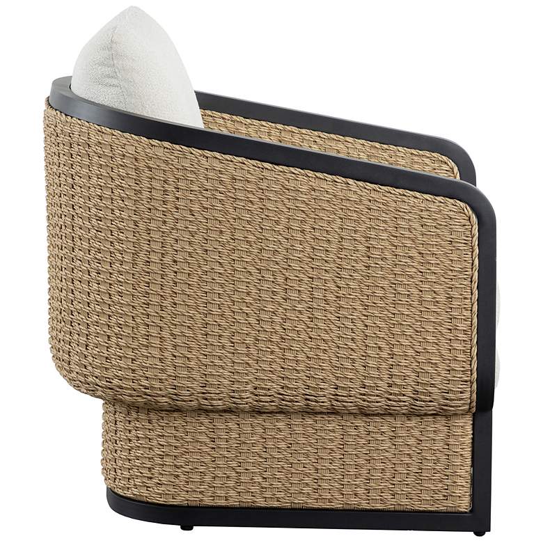 Image 3 Sunpan Olbia Lounge Chair Louis Cream more views