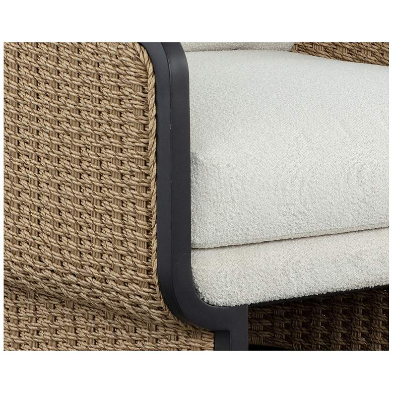 Image 5 Sunpan Olbia Lounge Chair Louis Cream more views