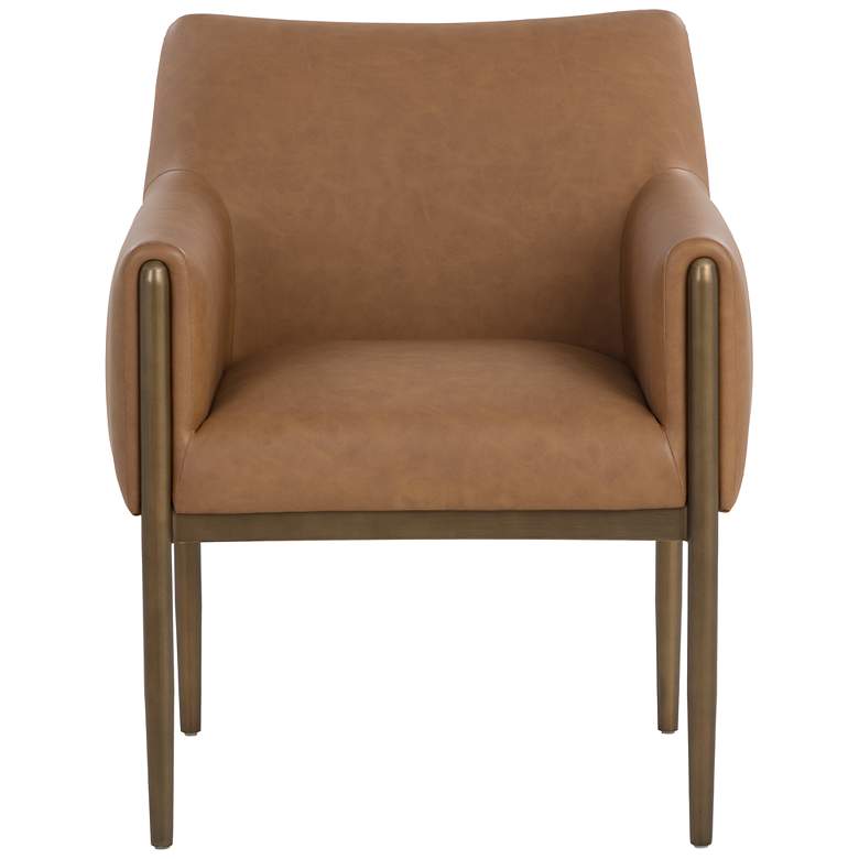 Image 2 Sunpan Olea Lounge Chair Milliken Cognac more views