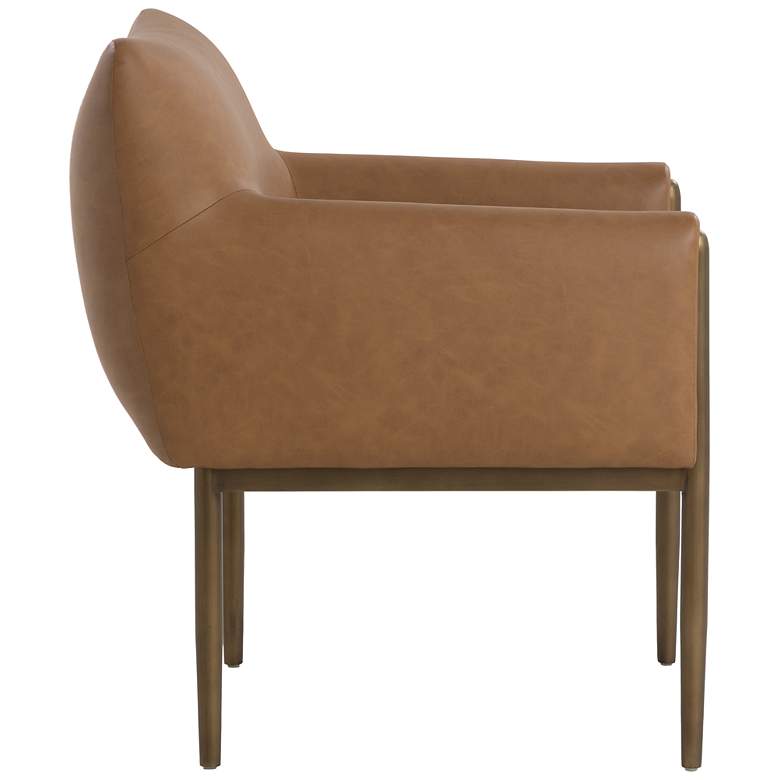 Image 3 Sunpan Olea Lounge Chair Milliken Cognac more views