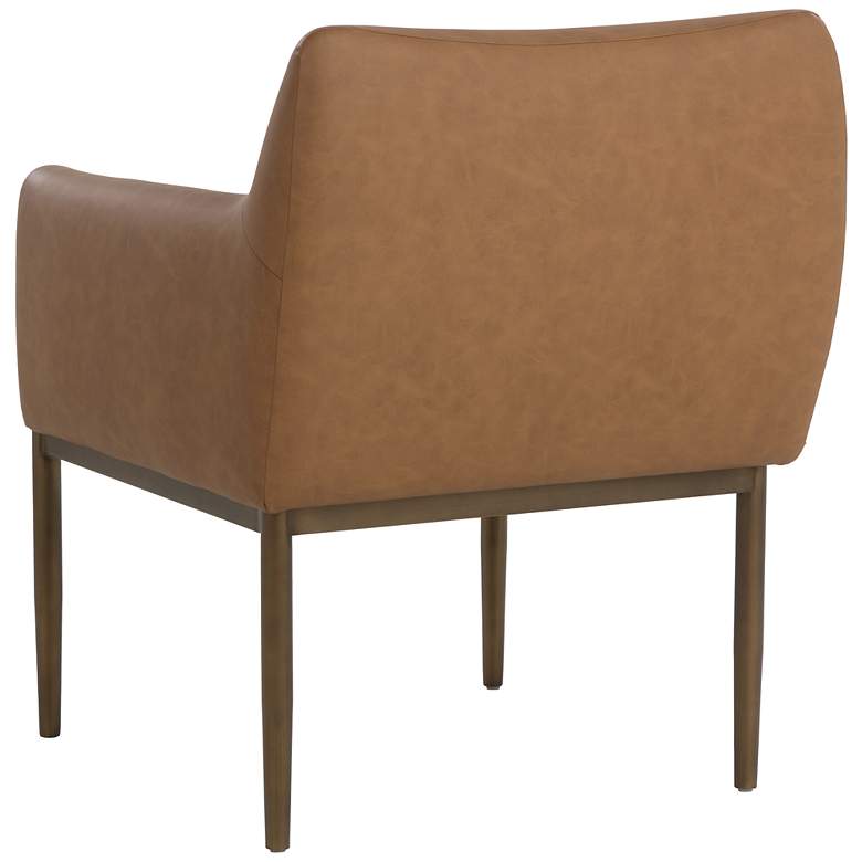 Image 4 Sunpan Olea Lounge Chair Milliken Cognac more views