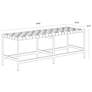 6_Sunpan Omari Bench Suede Light Tan Leather more views