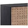 6_Sunpan Omari Sideboard Large Suede Light Tan Leather more views
