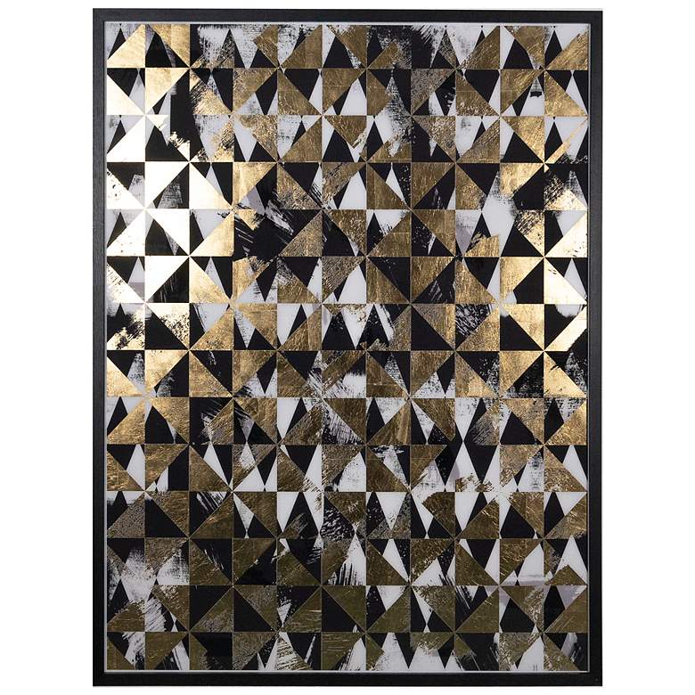 Image 2 Sunpan Overprint (Set of 2) 38" X 48" Black Frame more views