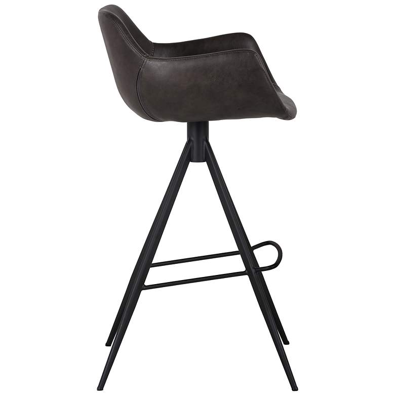 Image 2 Sunpan Owen Swivel Barstool Town Gray more views