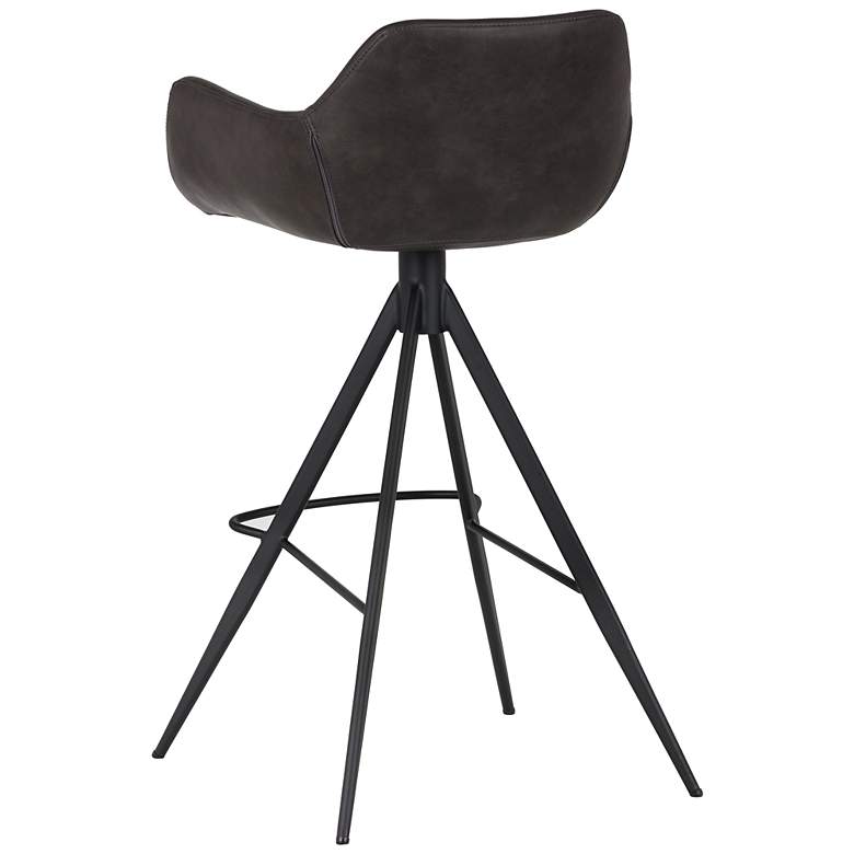 Image 3 Sunpan Owen Swivel Barstool Town Gray more views