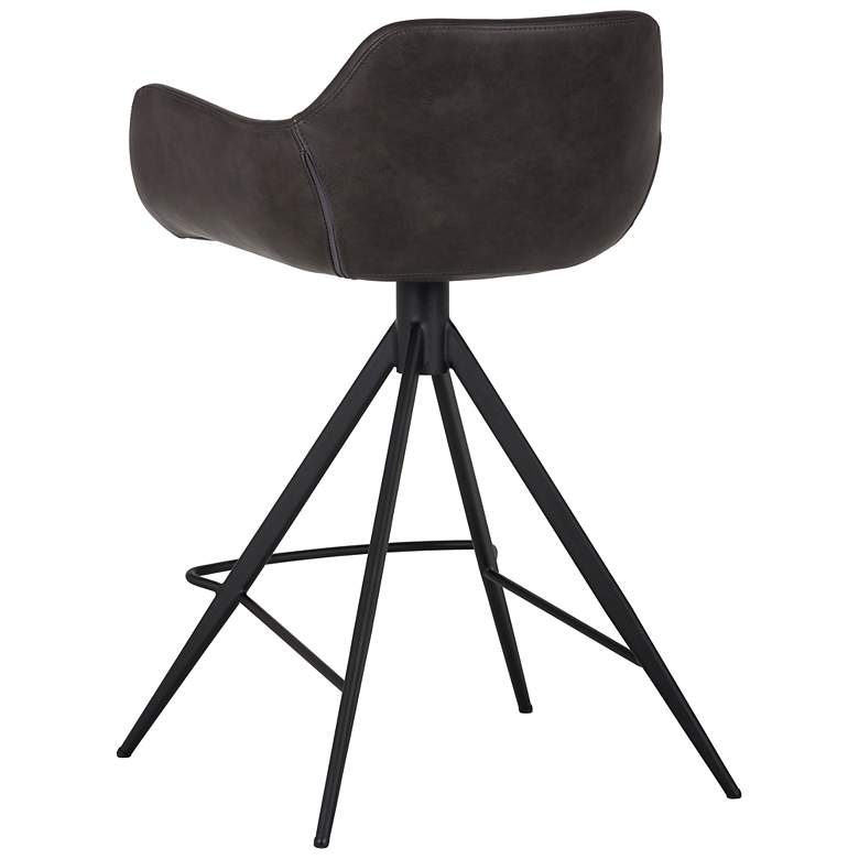 Image 3 Sunpan Owen Swivel Counter Stool Town Gray more views