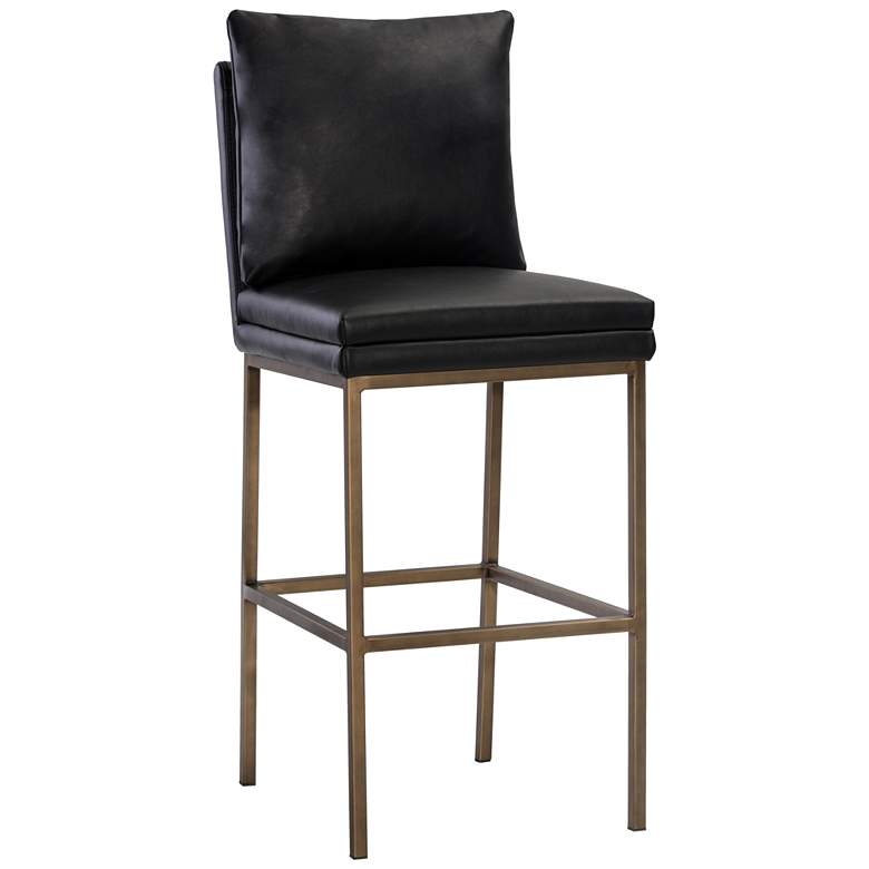 Image 1 Sunpan Paige Barstool Bravo Black