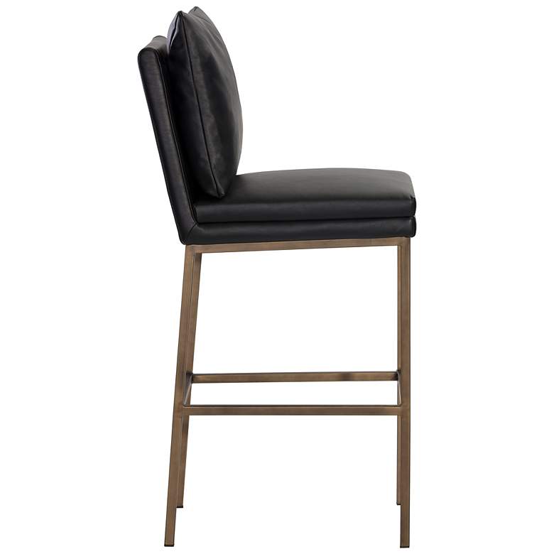 Image 2 Sunpan Paige Barstool Bravo Black more views