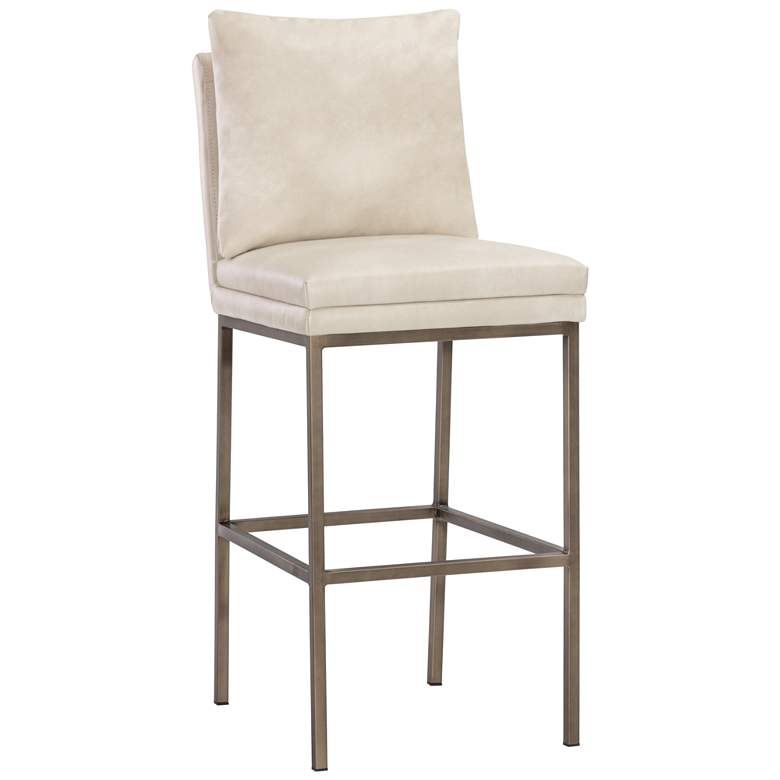 Image 1 Sunpan Paige Barstool Bravo Cream
