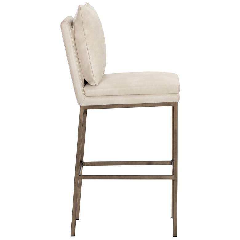 Image 3 Sunpan Paige Barstool Bravo Cream more views