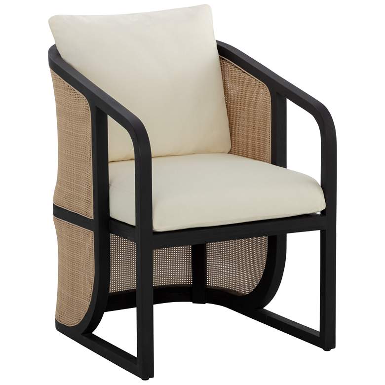Image 1 Sunpan Palermo Dining Chair Charcoal Stinson Cream