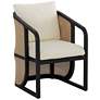 1_Sunpan Palermo Dining Chair Charcoal Stinson Cream