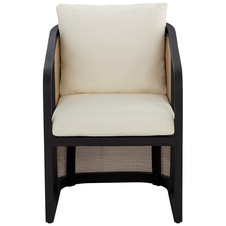 Image 2 Sunpan Palermo Dining Chair Charcoal Stinson Cream more views