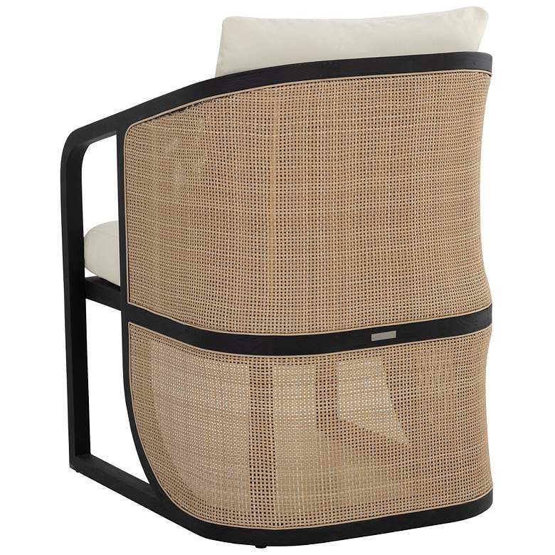 Image 4 Sunpan Palermo Dining Chair Charcoal Stinson Cream more views