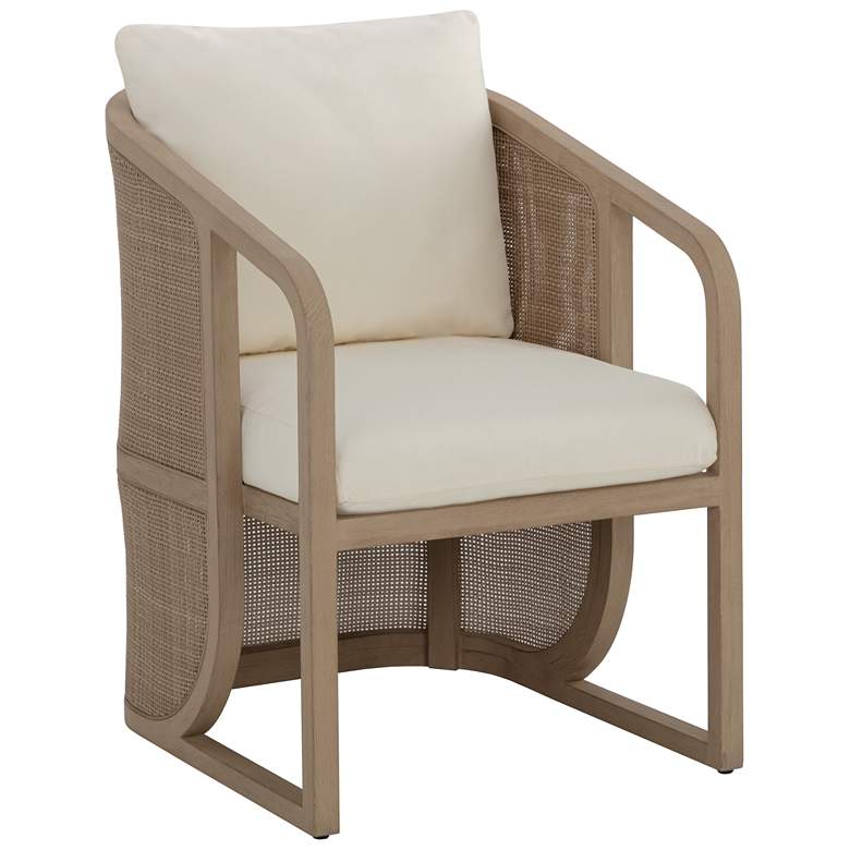 Image 1 Sunpan Palermo Dining Chair Drift Brown Stinson Cream