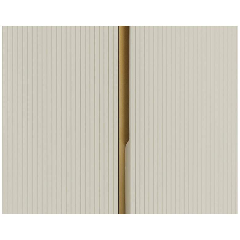Image 7 Sunpan Paloma Bar Cabinet High Gloss Cream more views